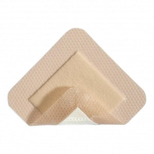 Molnlycke Healthcare Us LLC Mepilex Border-Lite Self-Adhesive Foam Dressings - Mepilex Border Lite Self-Adherent Soft Silicone and Thin Foam Dressing, 6" x 6" (15 x 15 cm) - 281500