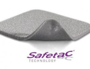 Molnlycke Safetac Mepilex AG Antimicrobial Foam Dressing - Mepilex Ag Antimicrobial Foam Dressings with Safetac Technology, 4" x 4" (10 x 10 cm) - 287100