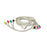 Schiller America 10-Lead Stress ECG / EKG Patient Cable - Stress Cable with Clip, 10-Lead, 2 m - 2.400116S