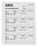 SPS Medical Load Record Sheets - SHEET, LOAD RECORD, 8.5" X 11" - LSB-100