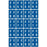Ames Compatible Color-Code Label Mylar Coated For Durabilitynumeric Double Digit Compatible Series 1 1/2"W X 1 7/8"H 20/Sheet