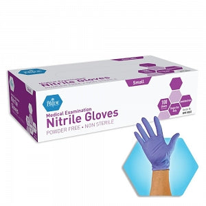 MedPride Powder-Free Nitrile Exam Gloves - Powder-Free Nitrile Exam Gloves, Size M - MPR-50504