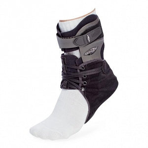 DJO Global Velocity ES Extra Support - Velocity ES (Extra Support) Ankle Brace, Left, White, Size L - 11-1497-4-15000
