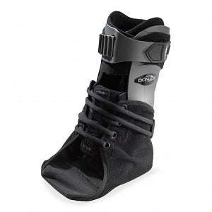 DJO Global Velocity ES Extra Support - Velocity ES (Extra Support) Ankle Brace, Right, White, Size L - 11-1498-4-15000