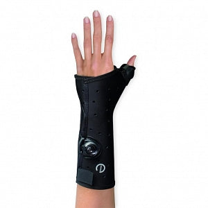 DJO Global Long Thumb Spica II with BOA - Thumb Spika, Long, Forearm Based, Left, Black, Size XL - 232-71-1111