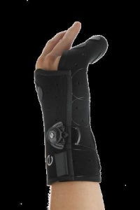 DJO Global Boxer's Fracture Braces - Boxer's Fracture Brace, Black, Right, Size XS - 325-32-1111