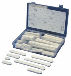 Brownmed Plastalume Finger Splints and Kit - Plastalume Finger Splint, 4-1/4", Plain End - 79-73220