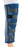 DJO Global ProCare Clinic 3-Panel Knee Splints - Clinic Tri-Panel Universal Knee Splint with Straight Stays, 16" Long - 79-80810