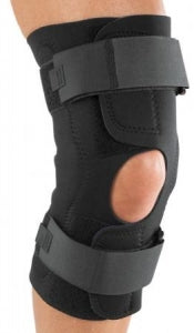 DJO Global Reddie Braces - Reddie Neoprene Hinged Wraparound Knee Brace with Open Popliteal, Size M - 79-82395