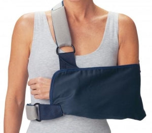 DJO Global Elastic Shoulder Immobilizer - Clinic Shoulder Immobilizer, with Foam Straps, Size M - 79-84165