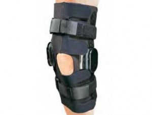 DJO Global ACTION Neoprene Brace / Wrap-1/8" - Action Hinged Knee Wrap, Short, Size 2XL - 79-94409