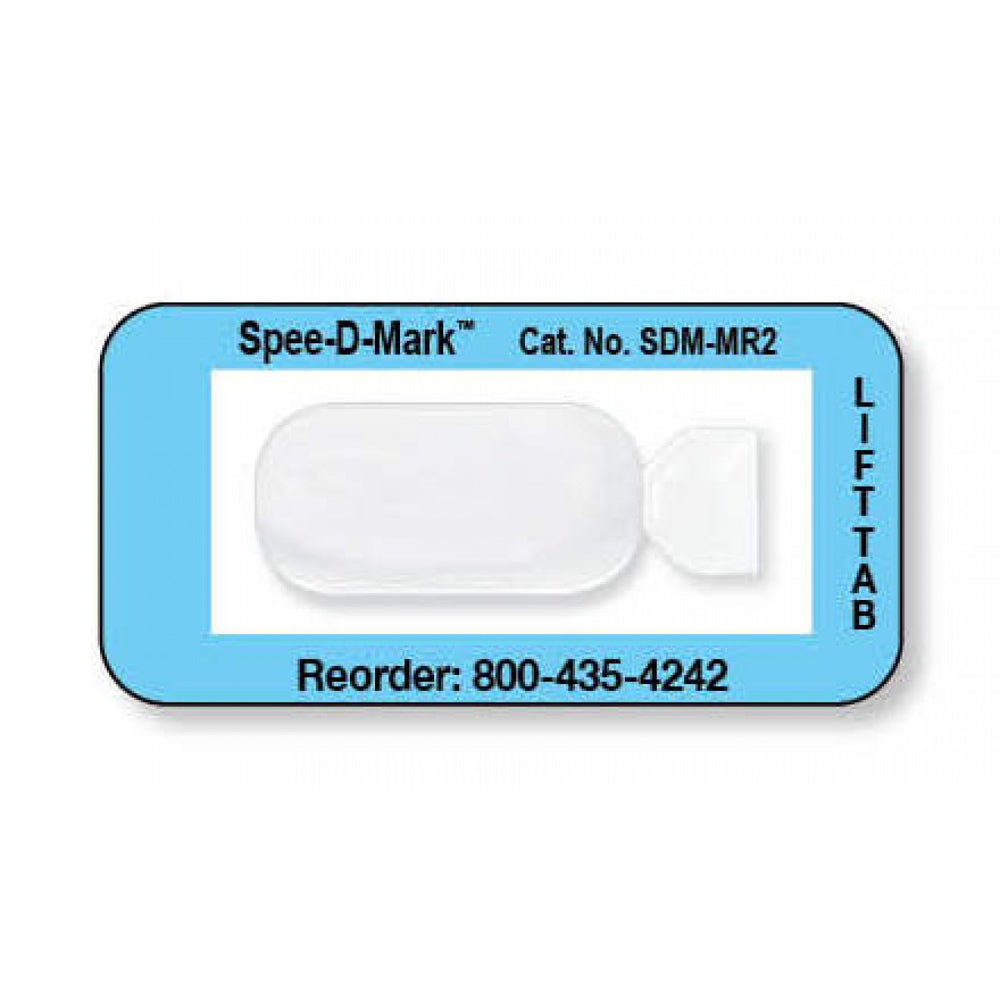Spee-D-Mark Mri Skin Marker Semi-Opaque Reference Point 3/4" - 40 Per Box