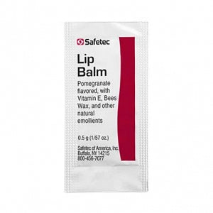 Safetec of America Lip Balm - Pomegranate Lip Balm, 0.5 g - 53123