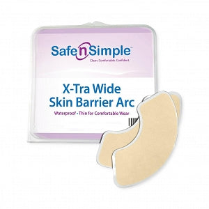 Safe N Simple LLC SNS Skin Barrier Arcs and Sheets - SHEET, SKIN BARRIER, 4"X4" - SNS21605