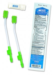 Sage Products Suction Swab System with Mouth Moisturizer - Single-Use Suction Swab System with Mouth Moisturizer and Perox-A-Mint Solution - 6513