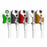 Spacelabs Health Multi-Pinch ECG Combiner Lead Wire Set - 5-Lead DIN Shielded Disposable Multi-Pinch ECG Combiner Lead Wire Set with AAMI Color Coding, 127 cm - 700-0006-33