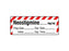 Shamrock Scientific Pre-Cut Drug Labels with Expiry Date - Neostigmine No-Peel Label - SA-231-EXP-PRE