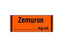 Shamrock Scientific ATRAcurium Tape / Label - Anesthesia Label, Zemuron, 10 gm, 1/2" x 500", Fluorescent Red - SA-2215