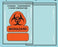 Shamrock Scientific Reclosable Poly Biohazard Bags - Specimen Transport Bags, 6" x 9" - SPPB-B18