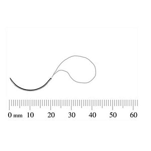 S Jackson Inc Looped Cable Sutures - Looped Cable Suture, Monofilament, 20", Size 5-0 - LHR-50
