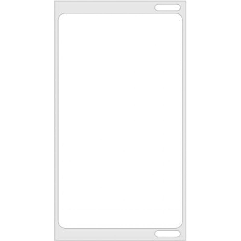 Visitor Pass Label Compatible With Dymo Printer Direct Thermal Paper Permanent 1" Core 2 5/16" X 4" White 300 Per Roll