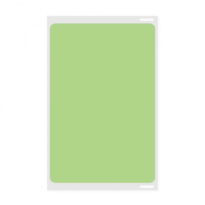 Visitor Pass Label Compatible With Dymo Printer Direct Thermal Paper Permanent 1" Core 2 5/16" X 4" Fl. Green 300 Per Roll