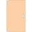 Visitor Pass Badge Direct Thermal Paper 1" Core 2 7/16" X 4.1875 Fl. Orange 250 Per Roll