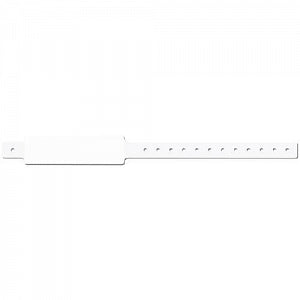PDC Healthcare Confident Direct Thermal Wristbands - Blood Band, White, Confident, Thermal, 1" - WBCA11T-1