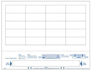 PDC Healthcare Confident Direct Thermal Wristbands - Patient ID Wristband, White Laser, 8.5" x 11" - WBW61