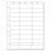 PDC Healthcare Laser Labels - LABEL LASER FILE HOLES 8 1/2X11 - WBW71
