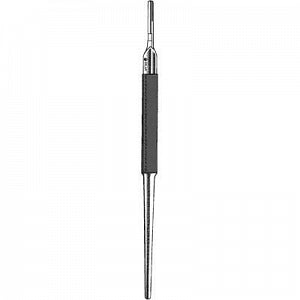 Sklar Scalpel Handle #3R - Round Scalpel Handle, Straight, Stainless Steel, 5-3/4" - 06-2908