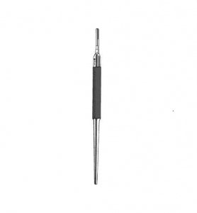 Sklar Scalpel Handle #3R - Round Scalpel Handle, Straight, Stainless Steel, 5-3/4" - 06-2908