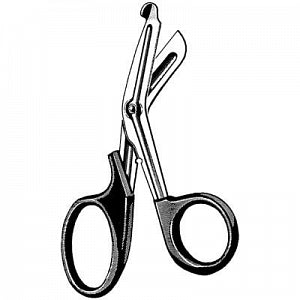 Sklar Multi-Cut Utility Scissors - Multi-Cut Utility Scissors, 7.5", Blue, Serrated - 11-1280