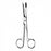 Sklar Sklar Left Handed Operating Scissors - Left-Handed Operating Scissors, Curved, Sharp / Blunt, 5.5" - 14-2055LFT