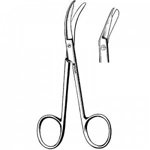 Sklar Sklar Stitch Scissors - Stitch Scissors, 4.5", Angled, Nonsterile - 15-3150