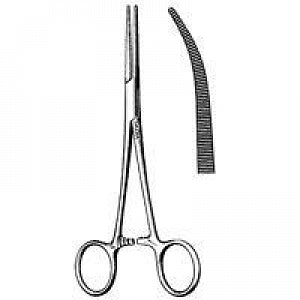 Sklar Coller Hemostatic Forceps - Coller Hemostatic Forceps, 5-1/2", Curved - 17-3555