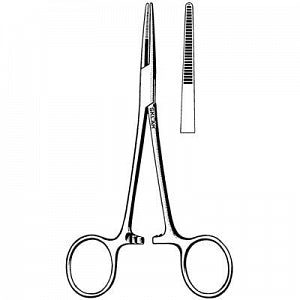 Sklar Kelly Hemostatic Forceps - Kelly Hemostatic Forceps, Curved, Delicate, 5.5" - 18-1652