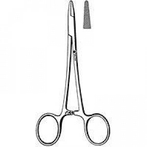 Sklar Baumgartner Needle Holders - Baumgartner Needle Holder, 5-1/4", Serrated - 20-1450