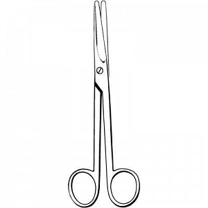 Sklar Econo Mayo Scissors - Econo Mayo Scissors, 6.75", Straight - 21-321