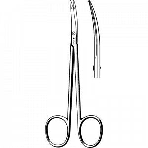 Sklar Littler Plastic Scissors - SCISSOR, LITTLER PLASTIC CURVED 4 1/ - 22-2645