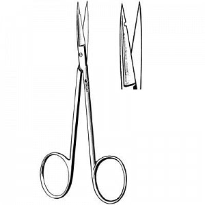 Sklar Precision Suture Scissors - Precision Suture Scissors, Straight, 4-1/2" - 22-2824