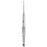 Sklar Screw Depth Gauge - Screw Depth Gauge for 2.7 and 4 mm Screws, Graduated to 50 mm, Size S, 6.25" - 40-1691