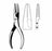 Sklar Flat Nose Plier - Flat Nose Plier with Side Cutter, Stainless Steel, Latex Free, Nonsterile - 40-1777