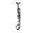 Sklar Lowman Clamps - Lowman Clamp, 1 X 1 Prong, 4-3/4", 3/4" Jaw - 40-2925