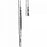 Sklar Gerald Tissue Forceps (Straight Teeth) b - Gerald Tissue Forceps, Straight, 1 x 2 - 47-1173