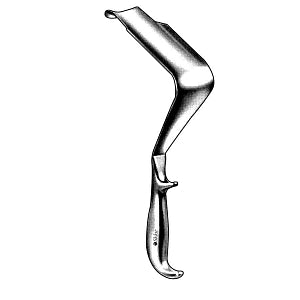 Sklar St. Mark's Pelvic Retractors - FORCEP, ST. MARKS, RETRACTOR, W/LIP, 13" - 60-1951