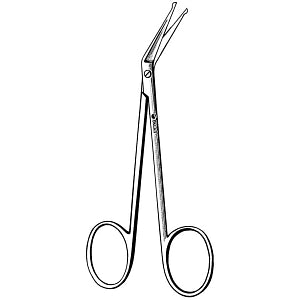 Sklar Iris Scissors - SCISSORS, IRIS, ANGLED, PROBE, POINT, 4 1/4" - 64-2042