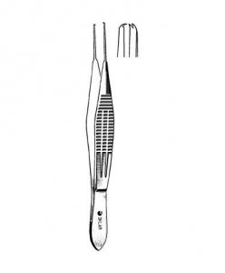 Sklar Castroviejo Fixation Forceps - FORCEP, FIXATION, CASTROVIEJO, LF, NS, 4" - 66-2635
