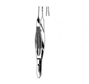 Sklar Castroviejo Suture Forceps - Castro Suture Forceps, 4.25", 0.5 mm - 66-6115
