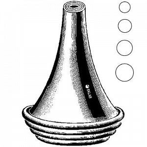 Sklar Boucheron Ear Speculum - Boucheron Chrome Ear Specula, 5 mm - 67-6011